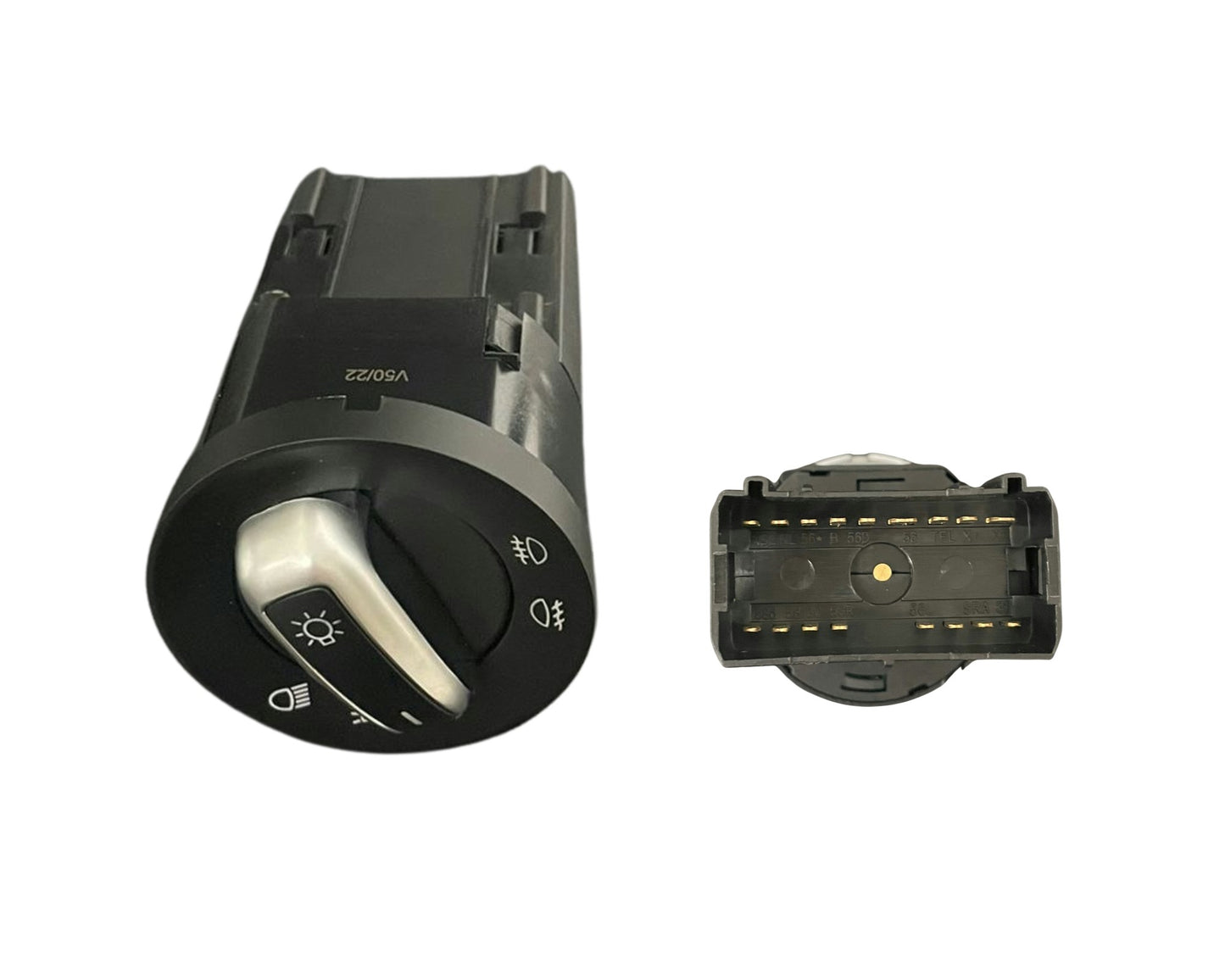 Polo 2 Headlight Switch With Fog - 17 Pin - 2005-2009