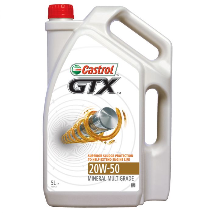 Castrol GTX 20W50 5L Oil