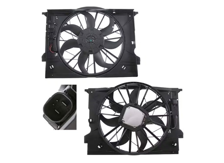 W211 Radiator Cooling Fan Assembly (M272 / M271 Engine) – Berlin Car Parts