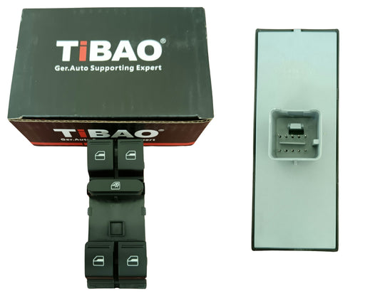 Golf 5 Window Switch Driver - (2004-2008)