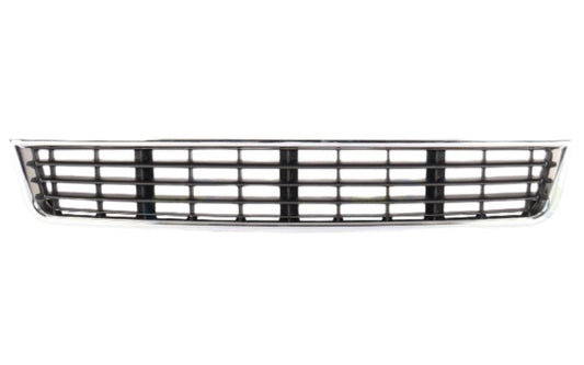 A4 Front Bumper Centre Grill + Chrome Frame 2001-2004 (B6)