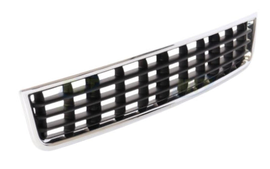 A4 Front Bumper Centre Grill + Chrome Frame 2001-2004 (B6)