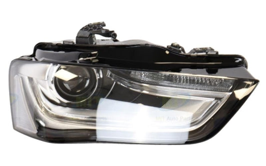 A4 B8 Headlamp + Motor (Electrical) HID + LED - Right 2012-2016
