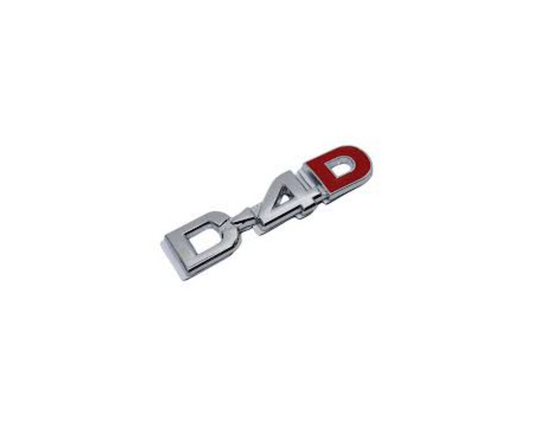 Hilux D4D Boot Badge