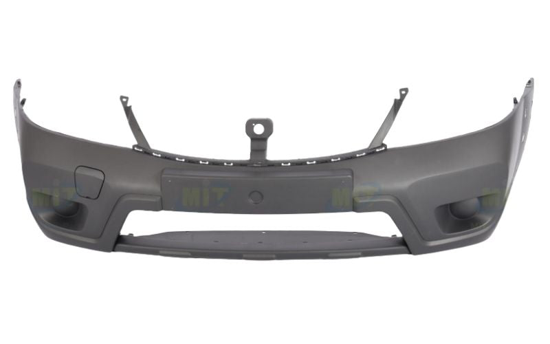 NP200 Front Bumper +Fog Lamp Holes & Side Moulding