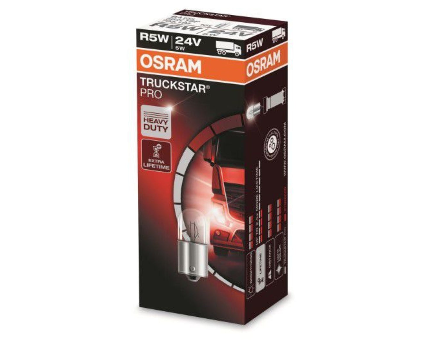 Osram Truckstar Pro R5W 24V Bulbs
