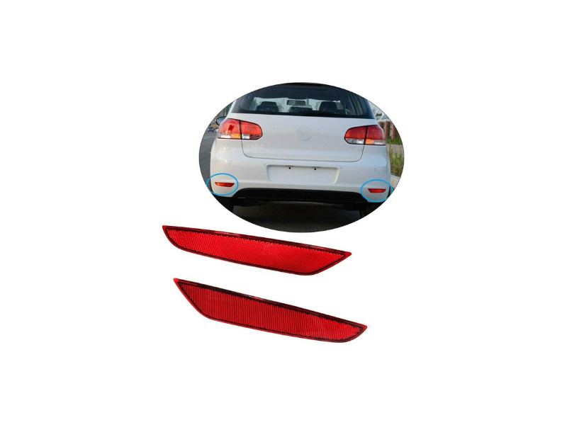 Golf 6 / Golf 7 / Golf 8 Rear Bumper Reflectors (Set Of Two)