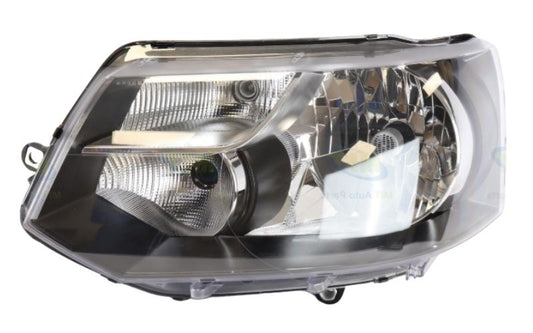 T5 Headlamp Single Beam + Motor - Left (Late Model) 2010-2015