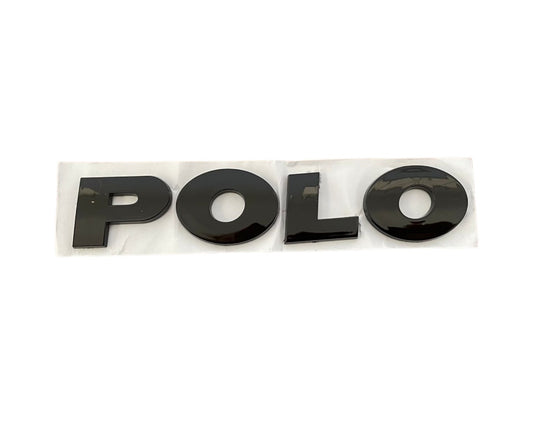 Polo Boot Badge - Black