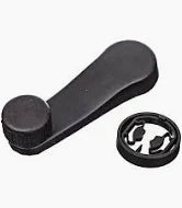 Golf 4 / Polo 6 / Vivo Window Winder Handle - Black (Each)