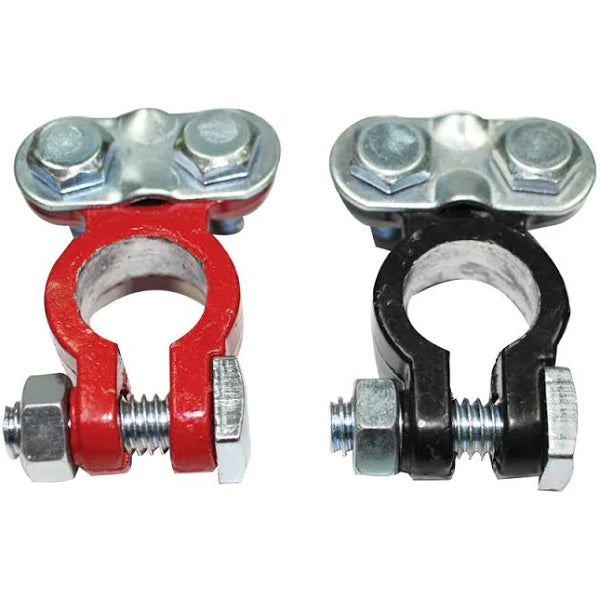 Battery Terminals (Neg+Pos) Pair Berlin Car Parts