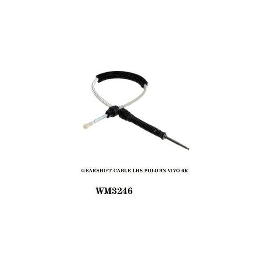Polo 9N Vivo 6R Gearshift Cable - Left 5 Speed